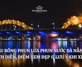 Cầu rồng phun lửa phun nước Đà Nẵng: Lịch diễn, điểm xem đẹp & lưu ý khi xem