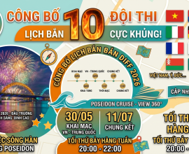 Lịch Bắn Pháo Hoa Đà Nẵng 2026 (DIFF) & Profile 10 Đội Thi Cực Khủng